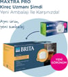 BRITA MAXTRA PRO Kireç Uzmanı Yedek Su Arıtma Filtresi, 6’lı