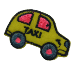 P Parla Aplike Ütü İle Yapışan Taxi Arma 3x2,5 cm