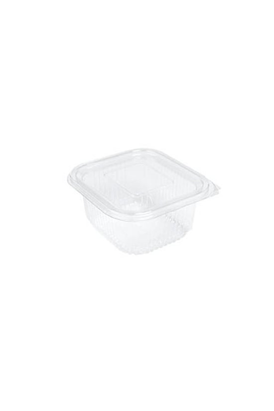 Sızdırmaz Kendinden Kapaklı Plastik Kap 375 gr 100 Adet