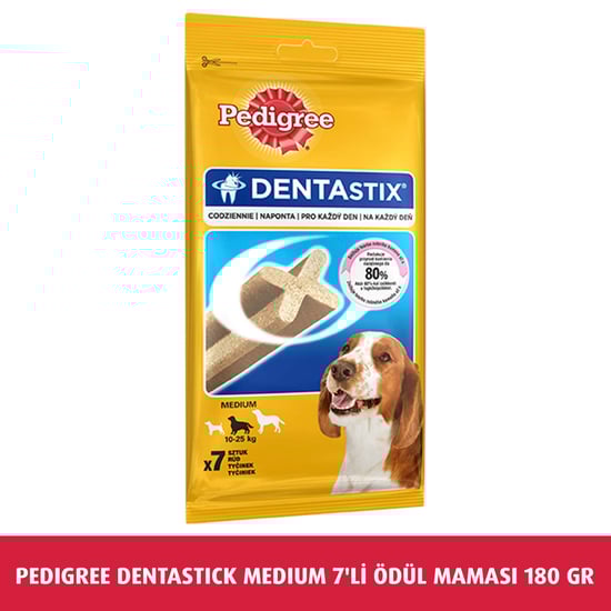 Pedigree Dentastick Medium 7'li Ödül Maması 180 gr