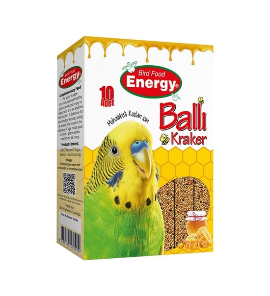Pet Food Ballı Muhabbet Kuşu Krakeri 10'lu