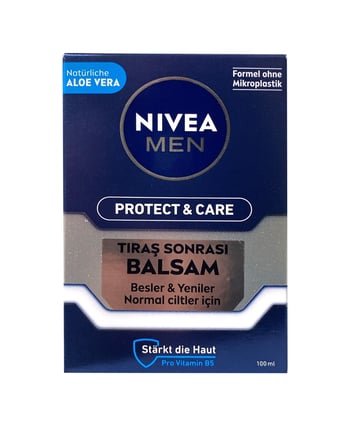 nivea, balsam, tıraş sonrası balsam, tıraş balsamı, tıraş losyonu, tıraş sonrası ürünler, toptan tıraş ürünleri, nivea men, nivea balsam, nivea 100 ml balsam, normal ciltler için balsam, balsam satın al, balsam fiyatları,Protect & Care