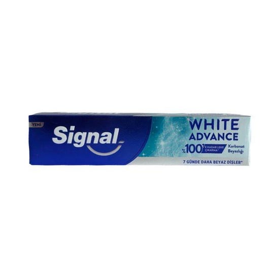Signal White Advance Diş Macunu Karbonat Beyazlığı 75 ml