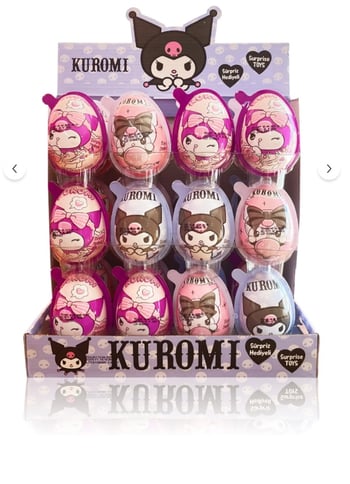 Mrhoot Kuromi Oyuncaklı Sürpriz Yumurta 17,5 Gr (Büyük Boy)