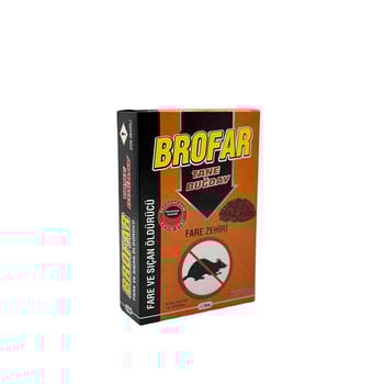 Brofar Tane Buğday Fare Zehiri  Fare Kovucular 200 gr ( 2 x 100 gr Poşet )