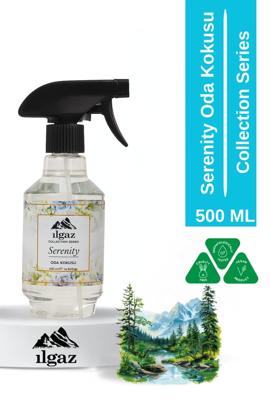 Ilgaz Serenity Sprey Oda Kokusu | Collection Series Bahar Çiçekleri Kokusu - 500 ml