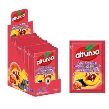 Altunsa Şeftali Aromalı Soğuk Toz Içecek 9 gr X 24 Adet