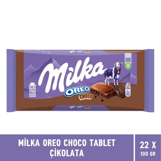 Milka Oreo Choco Tablet Çikolata 100 gr X 22 Adet