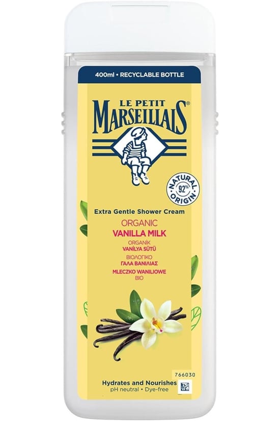 Le Petit Marseillais Vanilya Sütü Duş Jeli 400 ml