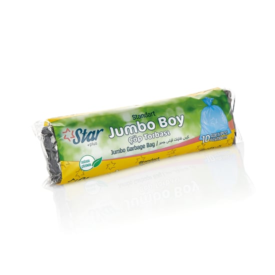 Starplus Siyah Çöp Torbası Jumbo Boy 80x110