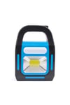 HB-9707A-1 3 Kademeli USB Çıkışlı Şarjlı Mavi Solar Lamba