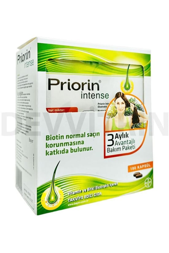 Priorin Intense 60 + 120 Saç Dökülmesini Önleyici Kapsül
