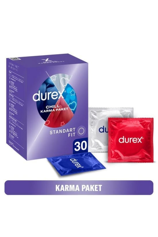 Durex Chill Karma Paket Prezervatif 30’lu