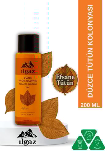 Ilgaz Düzce Tütün Kolonyası 60 Derece 200 ml