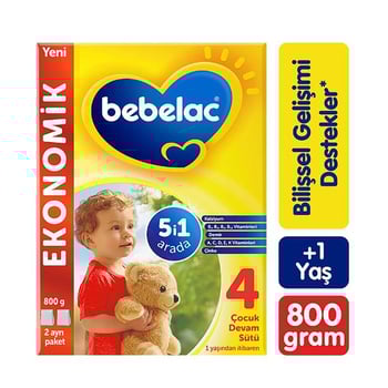 Bebelac 4 Çocuk Devam Sütü 800 gr