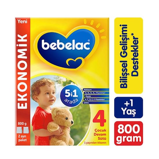 Bebelac 4 Çocuk Devam Sütü 800 gr