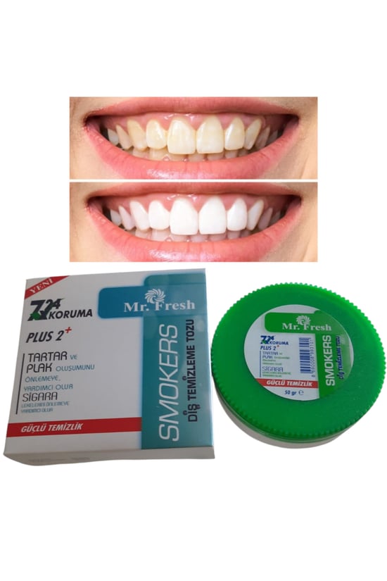 Mr. Fresh Diş Temizleme Tozu Smokers 50 Gr