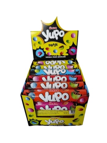 Ülker Yupo Bonibon Kakaolu Draje Şekerleme 24 Adet