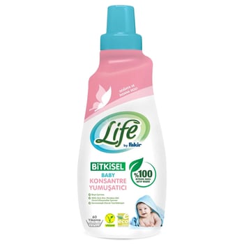 Fakir Life by Baby %100 Bitkisel Konsantre Yumuşatıcı 60 Yıkama 1500 ml
