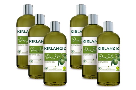 KIRLANGIÇ 400 ML ZEYTİNYAĞLI DUŞ JELİ * 6 ADET