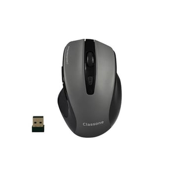 Classone WL600 Kablosuz Mouse 1600 DPI Siyah/Gri
