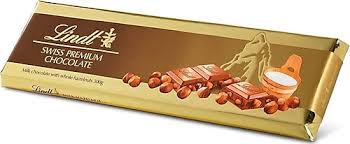 Lindt Swıss Premıum Gold Chocolate Milk & Hazelnut 300 Gr