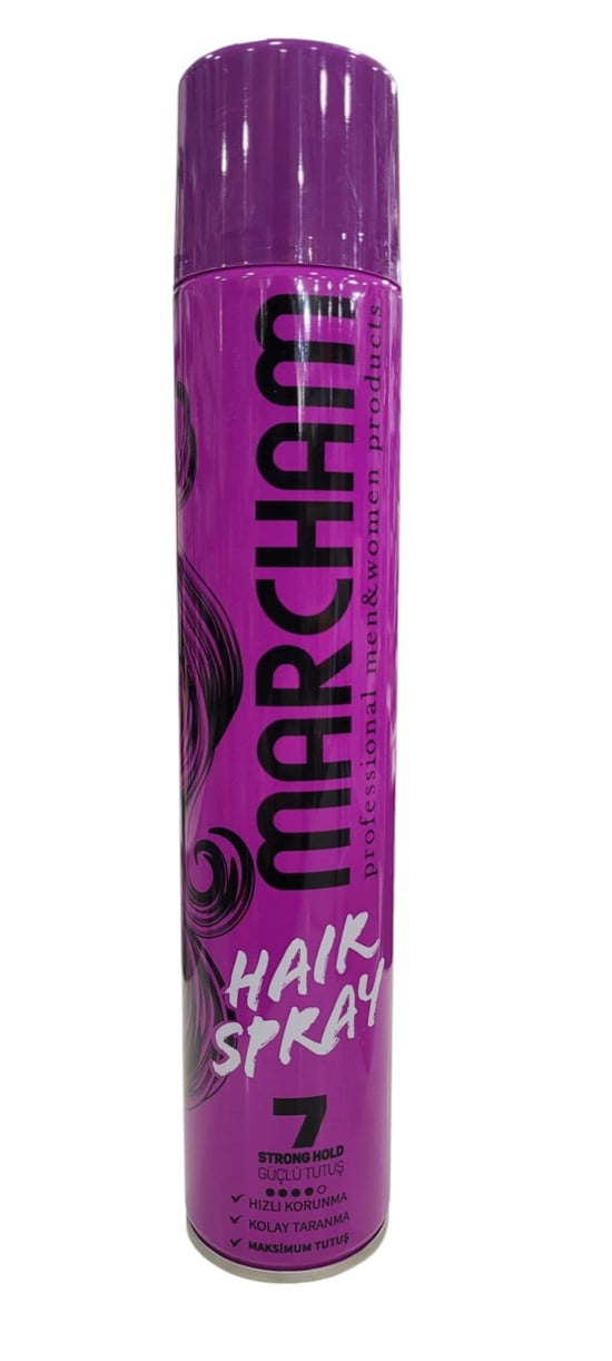 MARCHAM  STRONG HOLD SAÇ SPREYİ MOR 400 ML