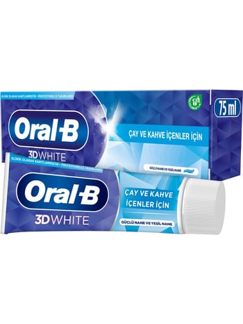 Oral-B Pro-3D Çay Kahve İçenlere Diş Macunu 75 ml