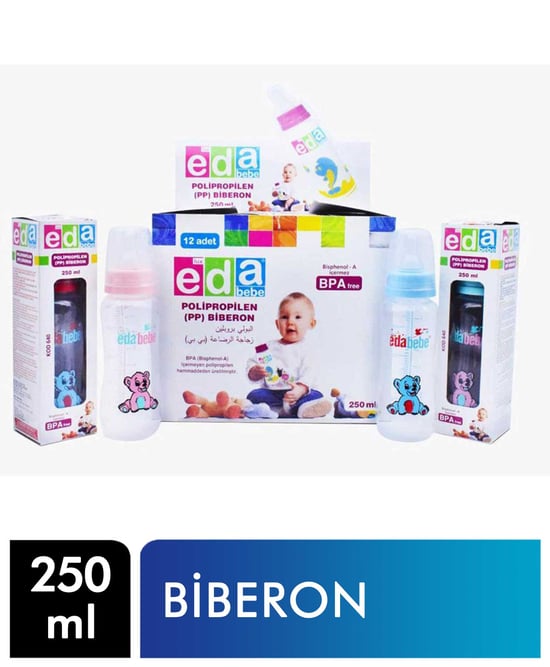 Lüx Eda Bebe Plipropilen 250 ml Biberon
