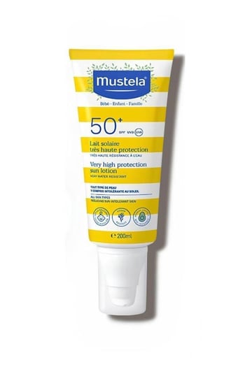 Mustela Çok Yüksek Koruma 50 Faktör Güneş Losyonu 200 ml
