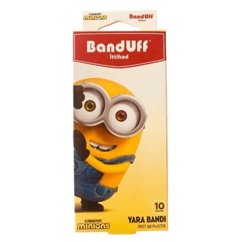 Banduff Yara Bandı 10 lu - Minions - Smile