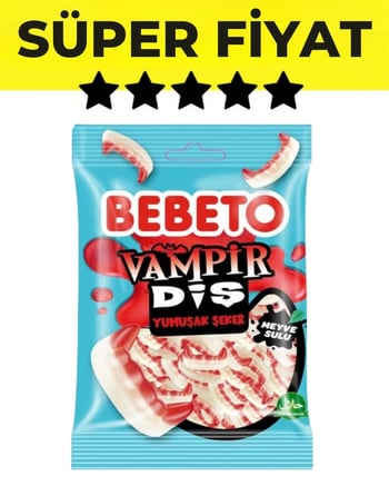Bebeto Vampir Diş 80 Gr Jelly