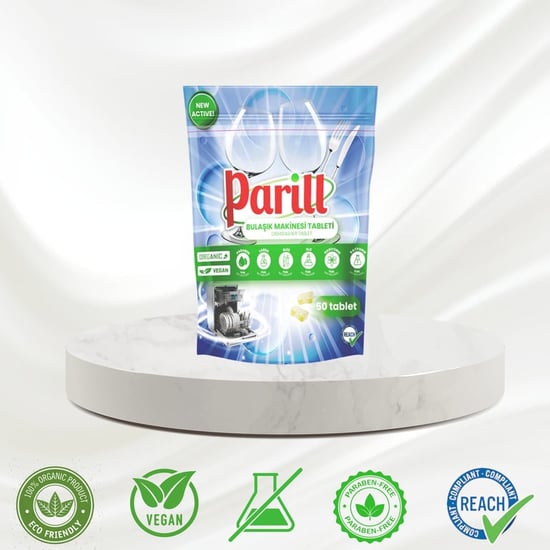 Parill Bulaşık Tableti – Organik & Vegan 50 tablet