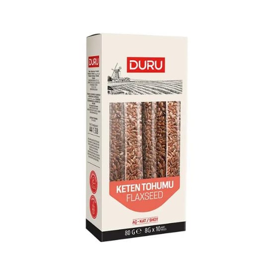 Duru Keten Tohumu Aç - Kat 8 g  x 10 Adet