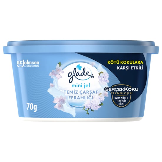 Glade Oda Kokusu Jel 70 gr Temiz Çarşaf Ferahlığı