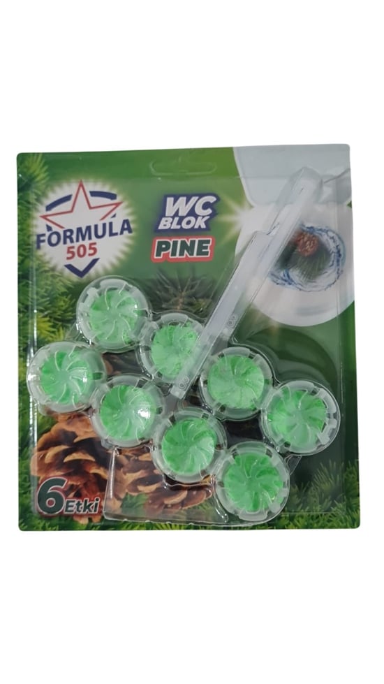 Formula 505 Klozet Koku Giderici Bloğu Çam 2*50 gr