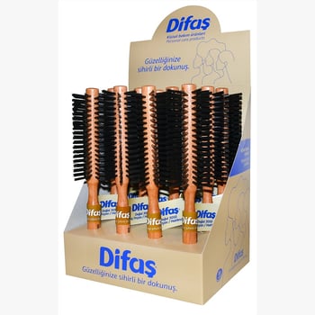 Difaş Saç Fırçası Ahşap 