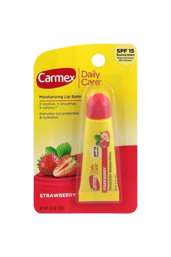 Carmex Lip Balm Tüp Spf Çilek 10Gr