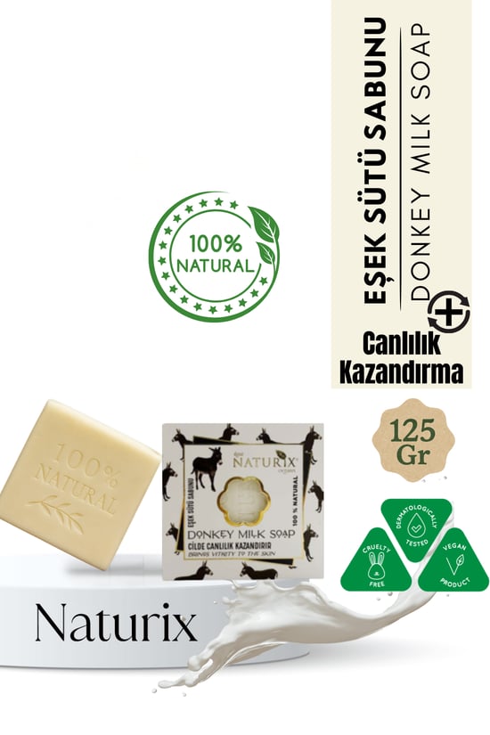Naturix Eşek Sütü Sabunu 125 Gr