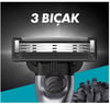 Gillette Mach3 Charcoal Tıraş Bıçağı 2 Yedekli Makine 2UP