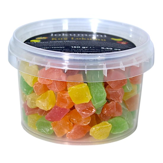 lokumani Kuş Lokumu 150 Gr (Çilek - Limon - Muz - Portakal)