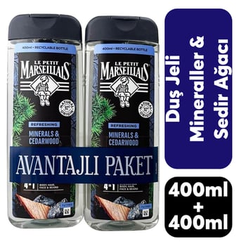 Le Petit Marseillais Sedir 2'li Duş Jeli 400 ml