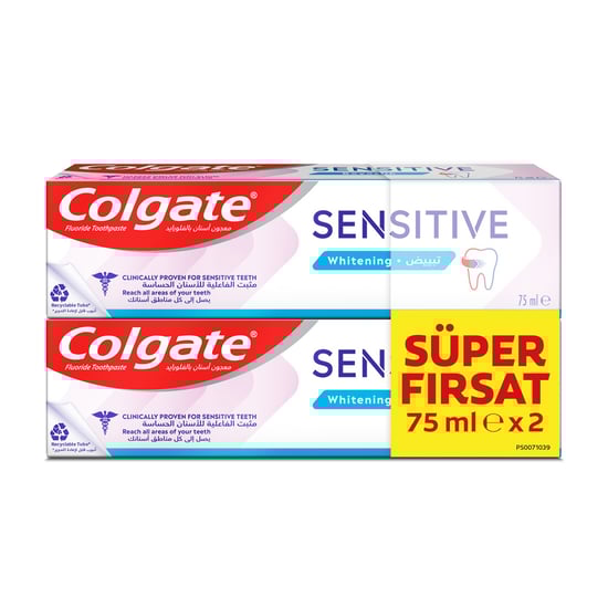 Colgate Diş Macunu Sensitive 2x75 ml