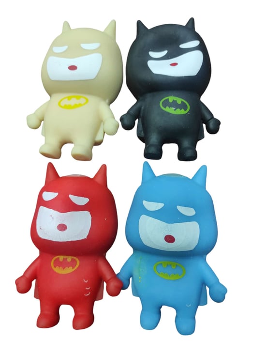 Adm 050 Batman Karakter Dolgulu Elastik Sukuşi (Squishy)
