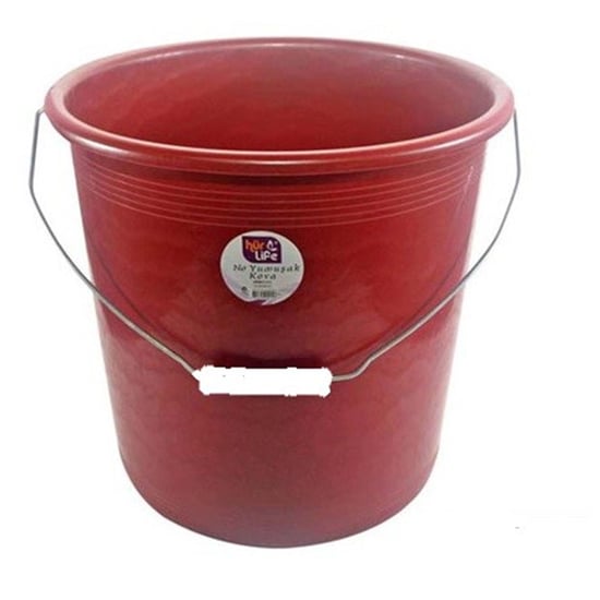Hürsan 5 No Yumuşak Kova-18 Litre-Renkli-Kapaksız