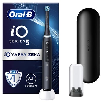 Oral-B iO 5 Şarjlı Diş Fırçası Mat Siyah