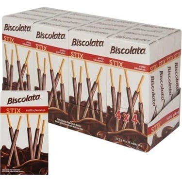 Biscolata Stix 27,5 Gr 16 lı