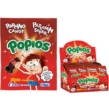 Hleks Popios Candy Kola  Aromalı Patlayan Şeker 4gr 40'lı