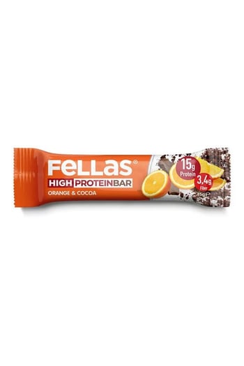Fellas Yüksek Protein Bar - Portakal &amp; Kakao 45g