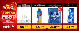 ToptanFestte Temizlik Ürünleri! kampanya resmi
